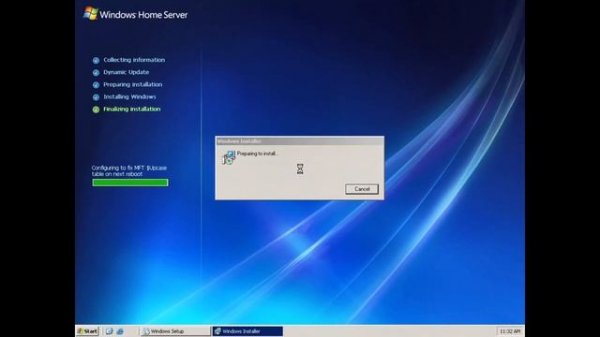Installing Windows Home Server 2007 in 2023!