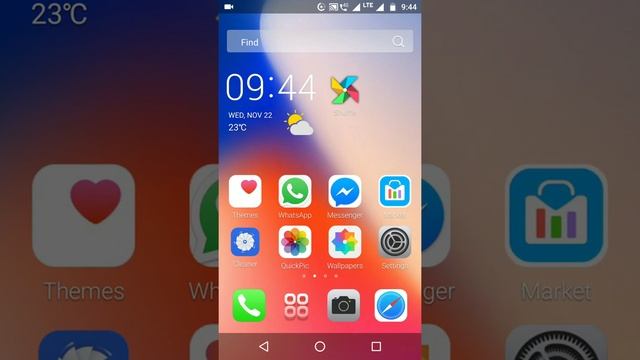 How To Use Iphone X Theme For Android ! Iphone X Launcher On Android смотреть онлайн