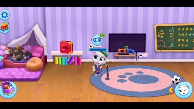 My Talking Tom Friends || Small Children's Games || Android Gameplay Video смотреть онлайн