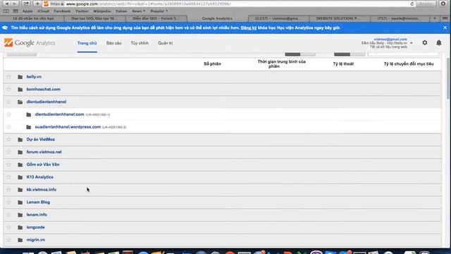 Xóa tài khoản Google Analytics - Học SEO với Lee Nam смотреть онлайн