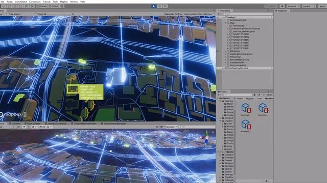 Unity URP Mapbox SDK test II - Replace Feature Modifier смотреть онлайн
