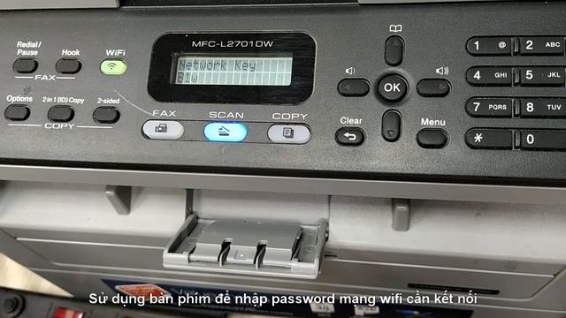 Hướng dẫn kết nối wifi cho máy in MFC L2701DW смотреть онлайн