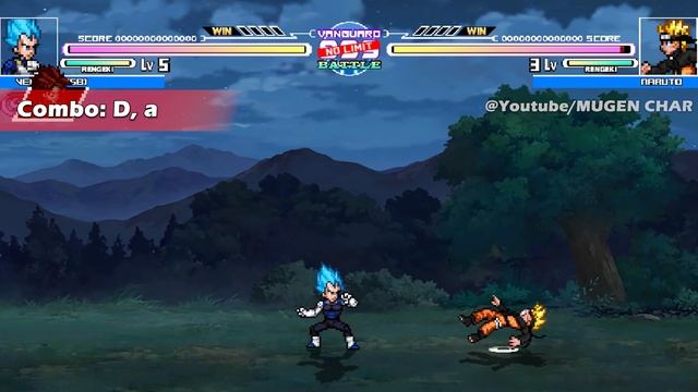 Vegeta (SSB) V.4 JUS By Fresh Prince 24 - MUGEN JUS CHAR смотреть онлайн