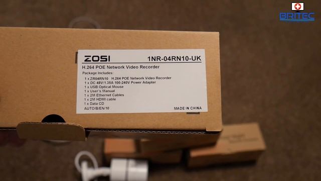 ZOSI 1080P 2MP 4CH POE CCTV Home Security Camera System смотреть онлайн