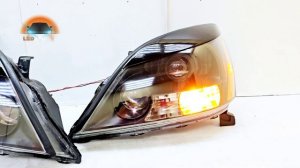 Lexus GX470 модернизация света фар