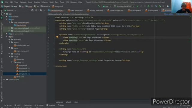 Localization |android studio | #androidstudio #tugas8pb4k #localization смотреть онлайн