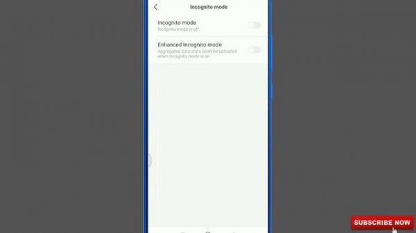 How To Disable Mi Browser - INCOGNITO MODE PRIVACY