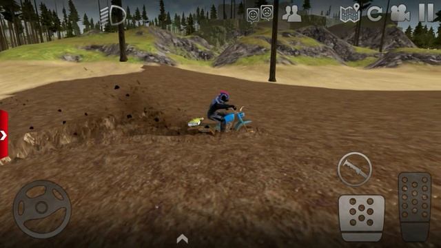 Tricycle Driver Inundated in Mud Simulation - Offroad Motorcycle Outlaws - Android Gameplay смотреть онлайн