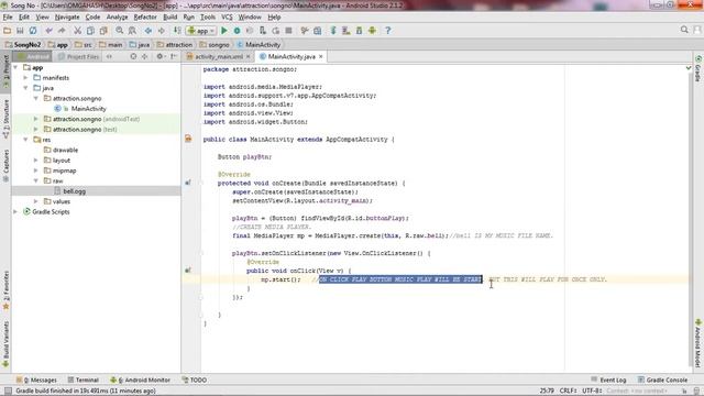 Android studio tutorial - Play music x number of time in android. NEW смотреть онлайн