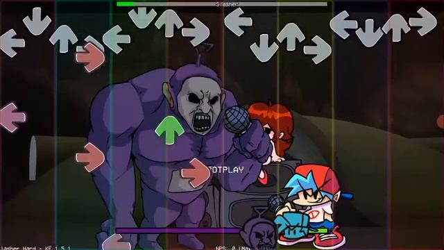 Friday Night Funkin' Slendytubbies Mod Android VS Tink Winky [HARD] смотреть онлайн