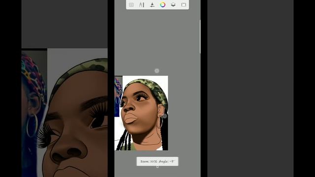 HAIR SCARF TUTORIAL ON AUTODESK SKETCHBOOK смотреть онлайн