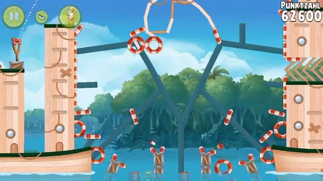 Angry Birds Rio 2 - Bonus Level 1 - Blossom River - 3 Stars Gameplay Walkthrough смотреть онлайн