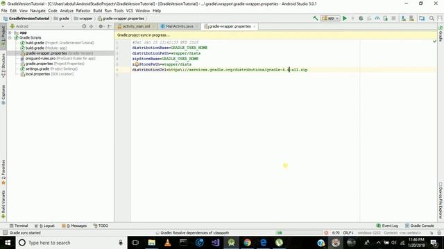 How to Change Gradle version in android studio смотреть онлайн