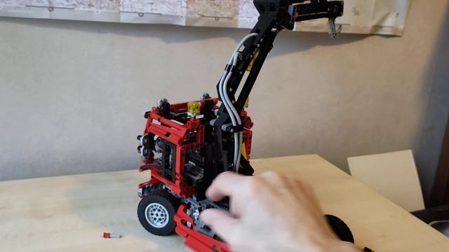 Lego Technic 8436 Zugmaschine m. Kran Funktionstest смотреть онлайн