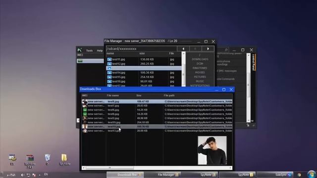 SpyNote v2.4.1 | Android- RAT [ 전화 스파이 도구 2019 ] смотреть онлайн