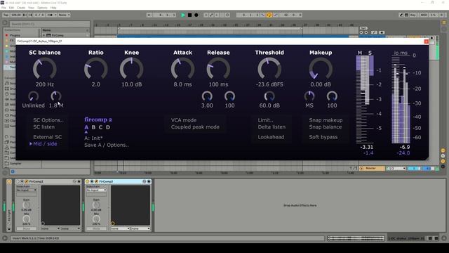 Fircomp 2: Mid / side bus compression смотреть онлайн