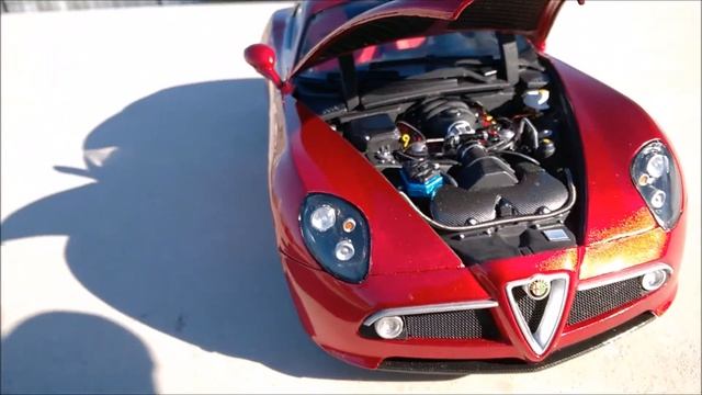 Custom ModelCar Alfa Romeo 8C 1/18 (Exterior session) Welly/Penrys Edition смотреть онлайн