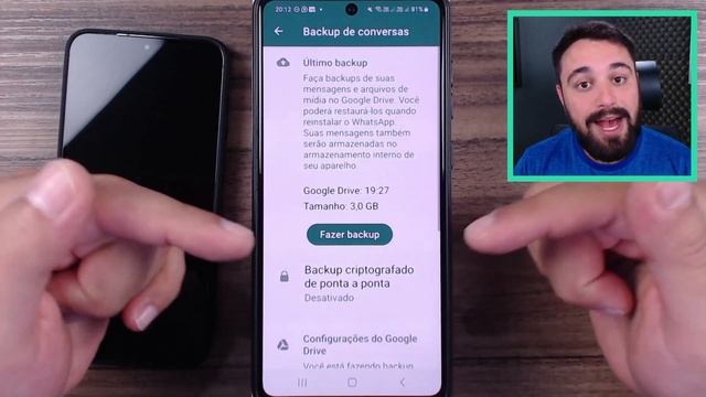 COMO FAZER BACKUP DAS CONVERSAS DO WHATSAPP NO GOOGLE DRIVE смотреть онлайн