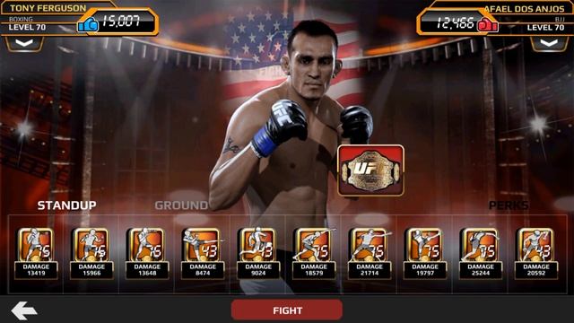 Tony Ferguson CE showcase (MOD - REAL BODY) EA SPORTS UFC mobile смотреть онлайн