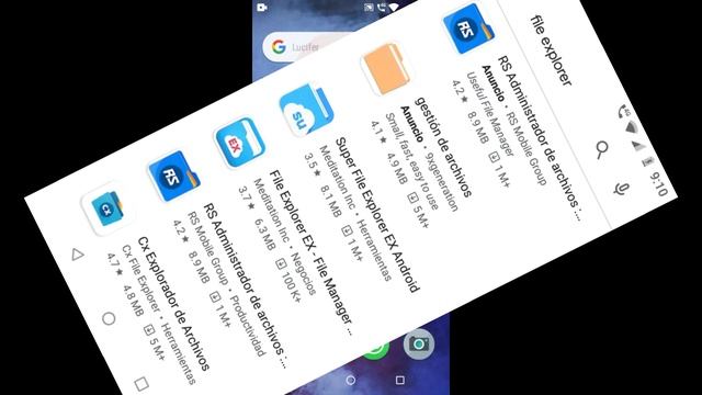 Descargar files Explorer pro para Android смотреть онлайн