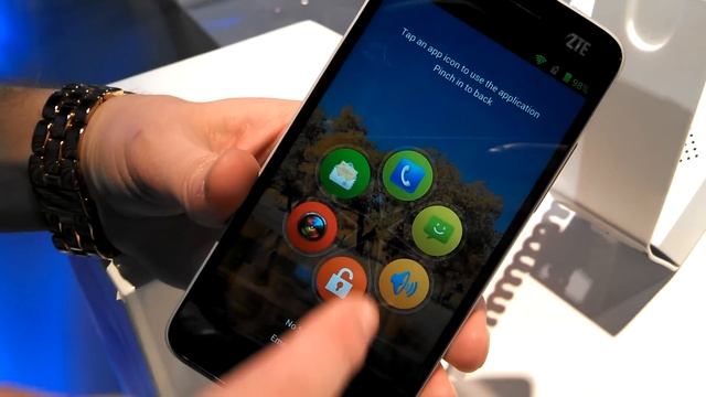 ZTE Grand S LTE Hands-On CES 2013 смотреть онлайн
