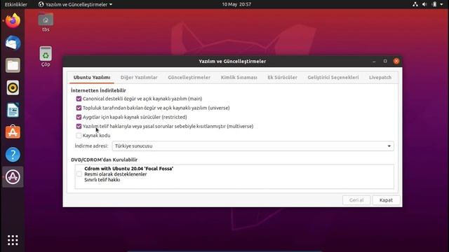 Ubuntu Gnome 20.04 Kurulum, İnceleme ve Görünüm Kişiselleştirme (uefi) смотреть онлайн