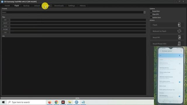 Samsung A12 (A125F) Android 12 Root + Imei Repair With Z3X Samsung Tool
