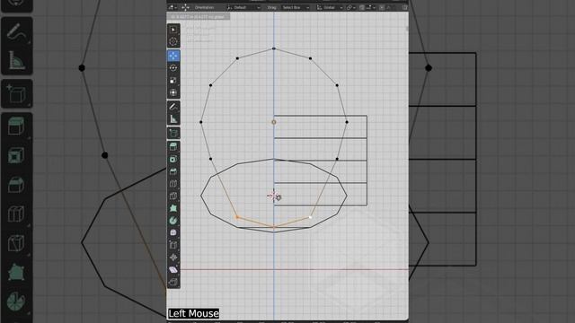 blender quick sketch anime face #shorts смотреть онлайн