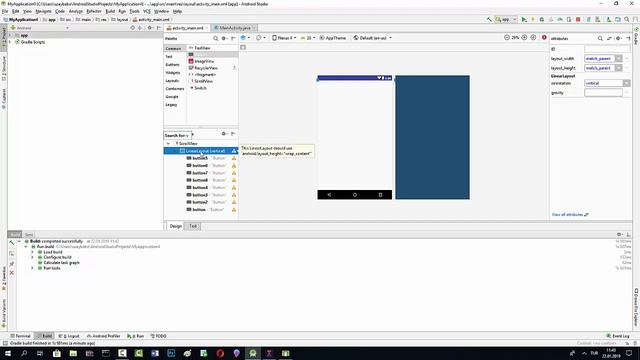 Android SCROLL VIEW Componentini Deklaratif kullanma ANDROID STUDIO PROGRAMLAMA EĞİTİM SERİSİ смотреть онлайн