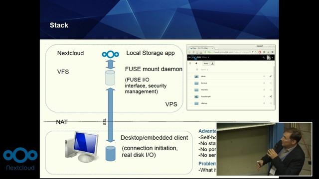 OnMyDisk connector and Nextcloud смотреть онлайн