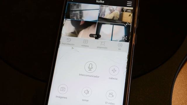 Conexión a través de aplicación IP PRO KUK-313 KUK-366 смотреть онлайн