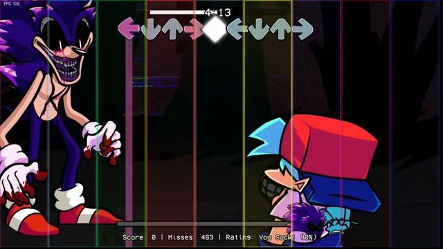 FNF - Vs Sonic EXE 2.0 (Triple Trouble but 9 key Android Port ) смотреть онлайн