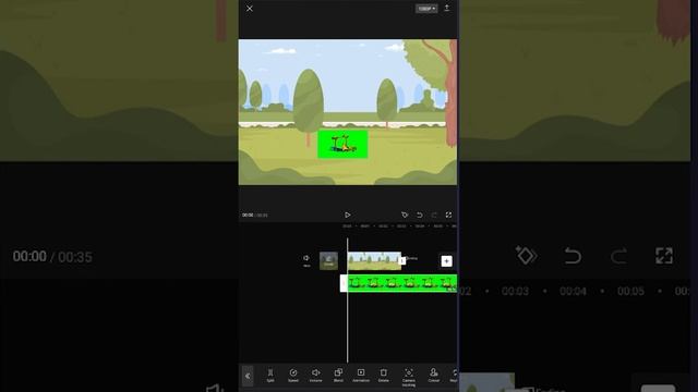 How to use Green Screen | CapCut Android & iOS Tutorial смотреть онлайн