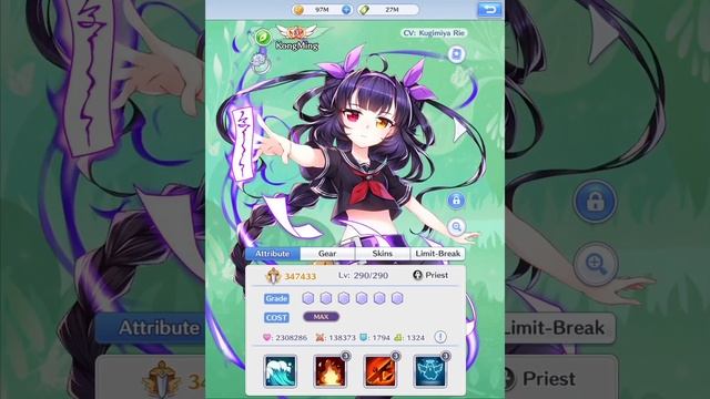 GirlsXBattle2 - My 2nd 13* Priestess | Reversing Amazon | Over 500m Damage on Boss смотреть онлайн