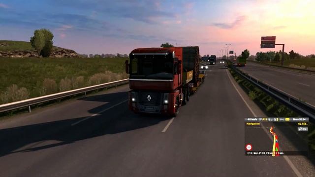 Euro truck simulator 2 #1 - New truck android games смотреть онлайн