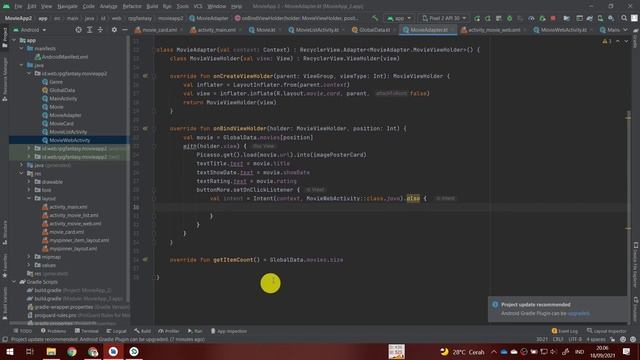 NMP 7-2: WebView смотреть онлайн