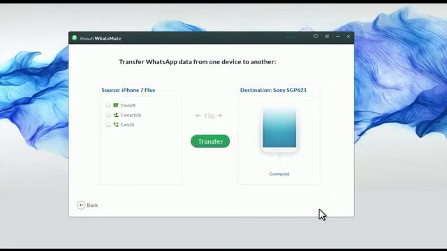 How to Transfer WhatsApp Messages Chats from iPhone to Android 720p смотреть онлайн