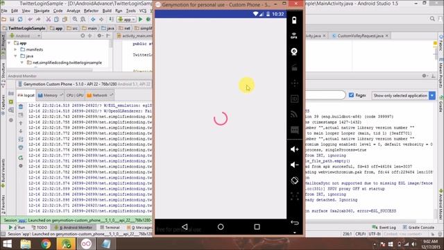 Twitter Login Android - Integrating Twitter Login Android Studio смотреть онлайн
