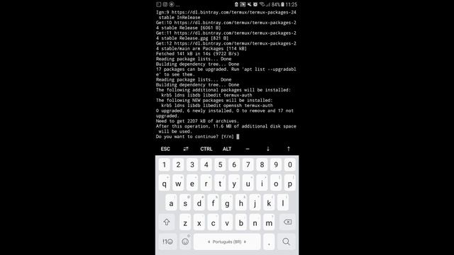 Como fazer Acesso Remoto para a sua Máquina Linux através do seu Celular Android utilizando SSH смотреть онлайн