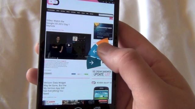 Android 4.1 Jelly Bean Tip: Browser Quick Controls смотреть онлайн