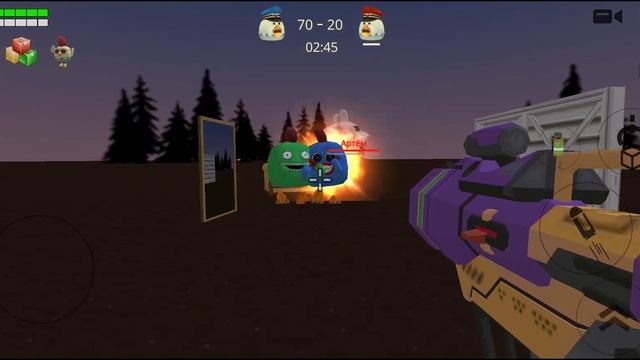 Chicken Gun Video Game BigHouse || Pro VS Hacker || Level 1092 || Android Gameplay Video смотреть онлайн