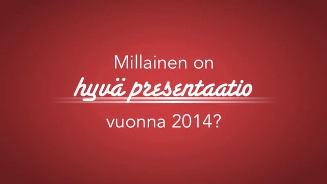 Presentaatioiden Pelikirja 2014 - Timo Sorri смотреть онлайн