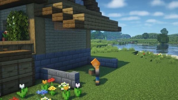 Простой красивый дом