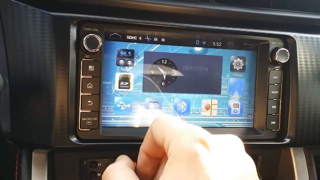 Ca-Fi Android head unit in FR-S смотреть онлайн