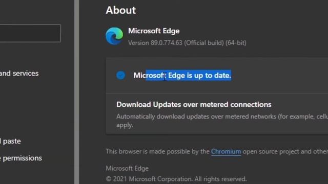 Microsoft Edge Update: Version 89.0.774.63 How to Update it [2021] смотреть онлайн