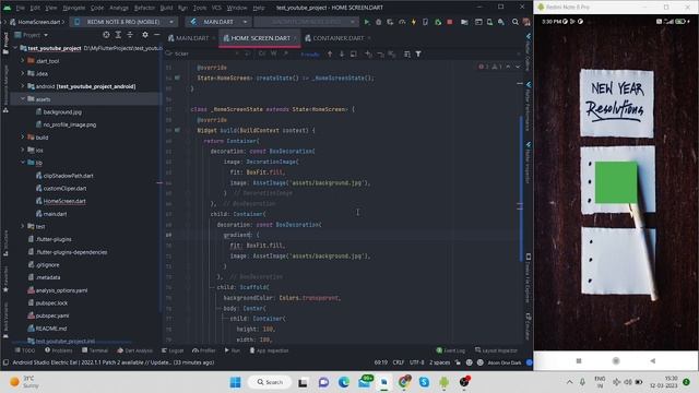 Set Background Screen Image in Flutter. Flutter Screen Background. смотреть онлайн