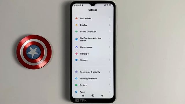 How to change Control Center Style on Poco C40 Android 11 смотреть онлайн