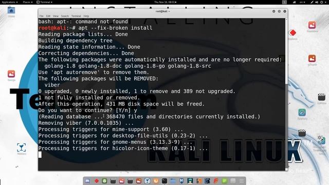 How to install Telegram on Kali Linux смотреть онлайн