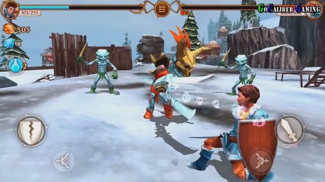 Beast Quest Android iOS Walkthrough - Part 6 - Nanook: Marauders Village - Defeat Krazbal смотреть онлайн