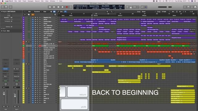 HOW TO NAVIGATE WITH THE PLAYHEAD ON LOGIC PRO X смотреть онлайн